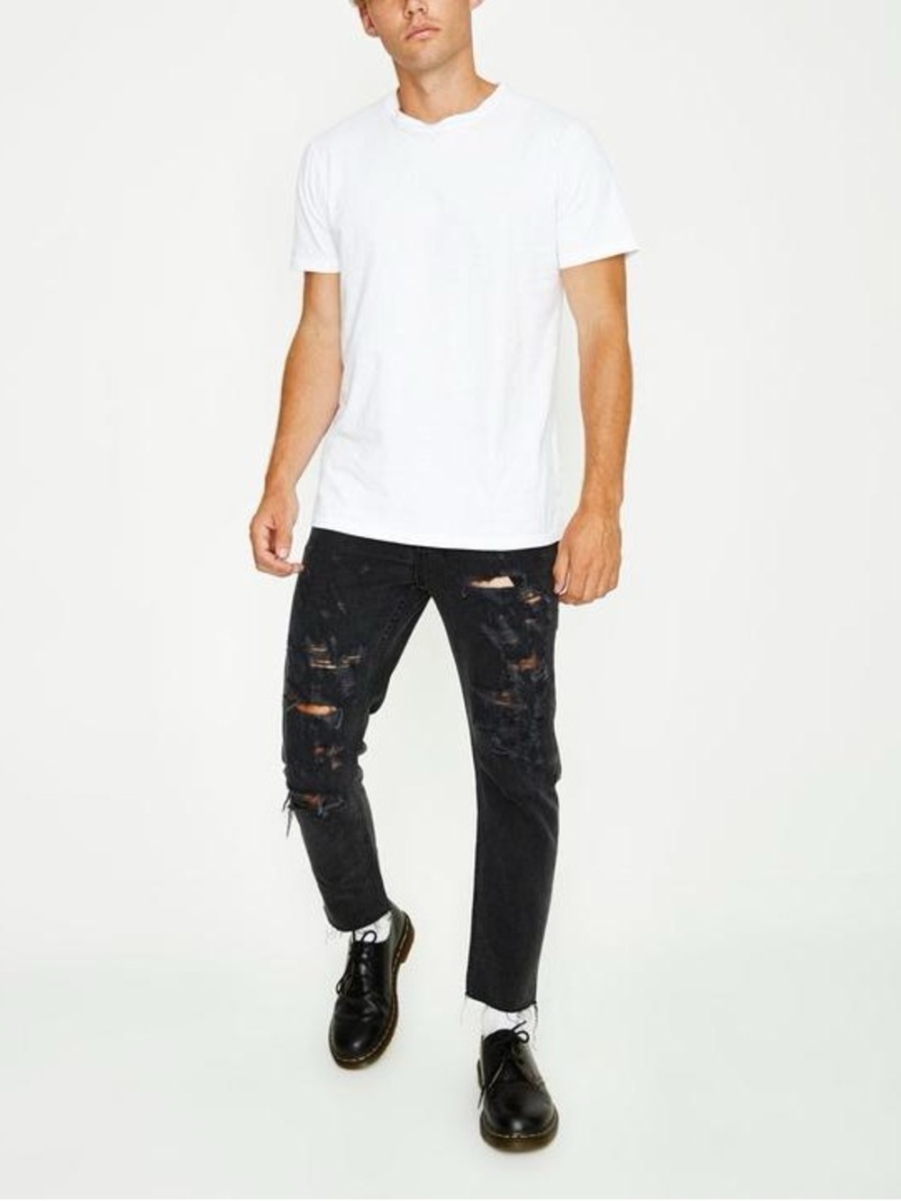 Ksubi Men's Chitch Chop Rat Attack Black jeans 38